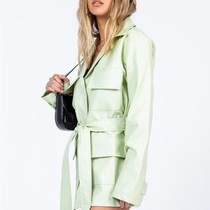 Princess Polly Green Blazer, NEVER WORN & SOLD OUT ON WEBSITE!
